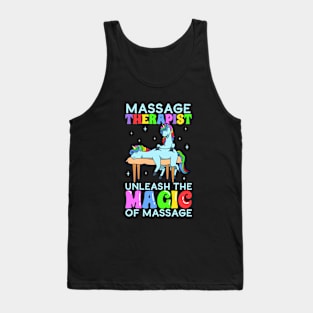 Unleash the magic - Massage Therapist Tank Top